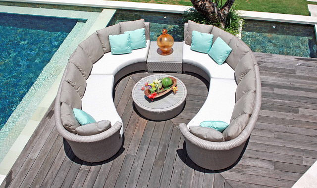 Диван левый Skyline Design FLORENCE с подушками 