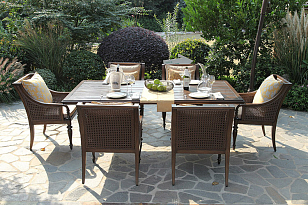 Обеденный стол Вишневый садъ Альберо Колониале 2