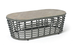 Журнальный столик 4SIS Валенсия, цвет серый для дачи Журнальный столик 4SIS Валенсия, цвет серый, садовая мебель