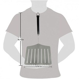 Лопатка Oklahoma Joe's Blacksmith широкая для сада