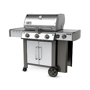 Газовый гриль Weber GENESIS II LX S-340 GBS, нерж.сталь
