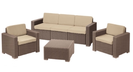 Лаунж зона Keter California set капучино 