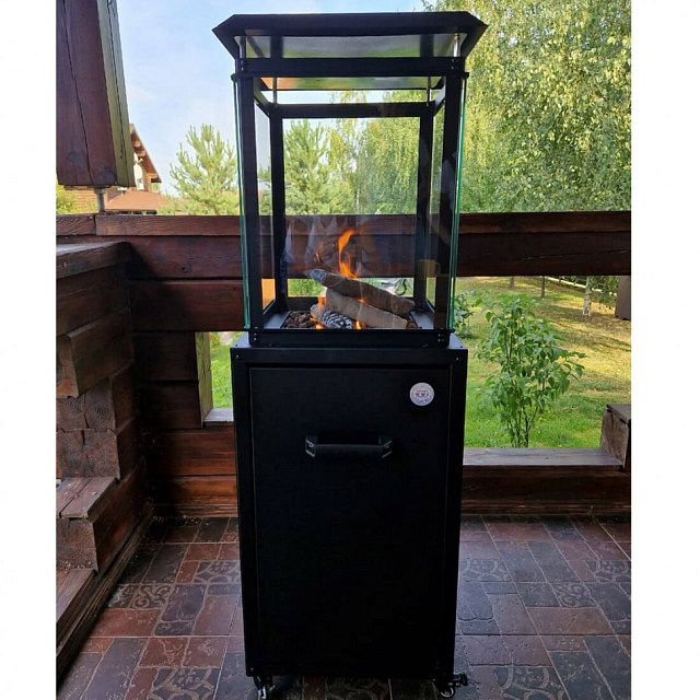 Уличный газовый обогреватель WWT 13M Black 