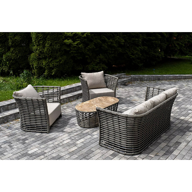 Лаунж-зона 4SIS Валенсия, цвет серый 