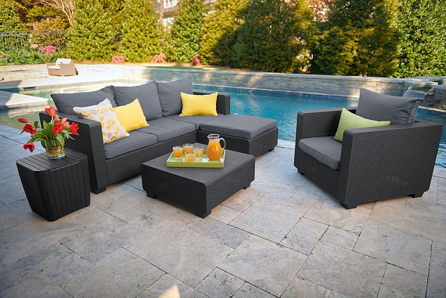 Кресло Keter Salta графит 