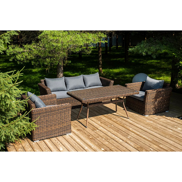 Обеденная группа 4SIS Моккачино, цвет коричневый 