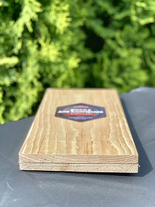 Доска для копчения BBQ Maniac кедр L для сада