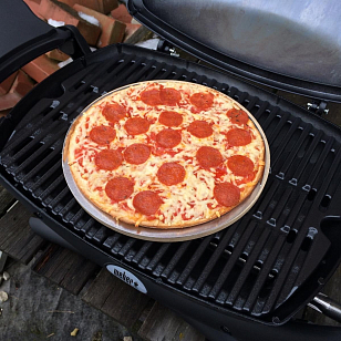 Гриль газовый Weber Q 1200 Black Line, черный для приготовления пищи гриль газовый weber q 1200 black line, черный