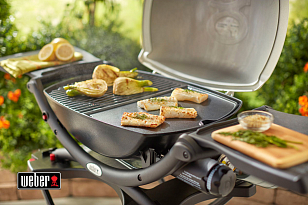 Чугунный противень для грилей Weber Q 2000-й серии для сада