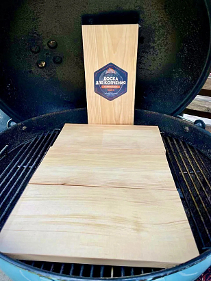 Доска для копчения BBQ Maniac кедр M для сада