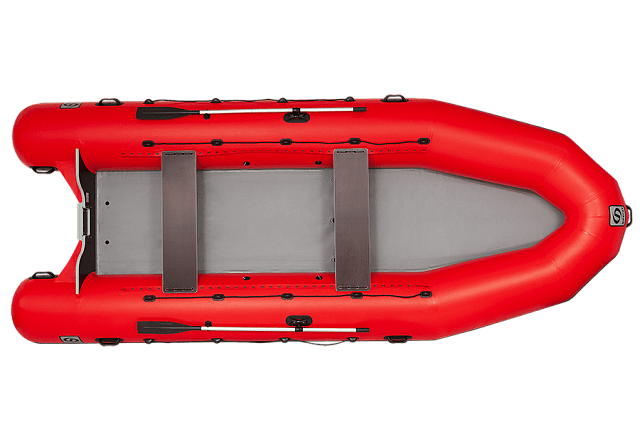 Лодка ПВХ Фрегат 550 FM Light Jet красная