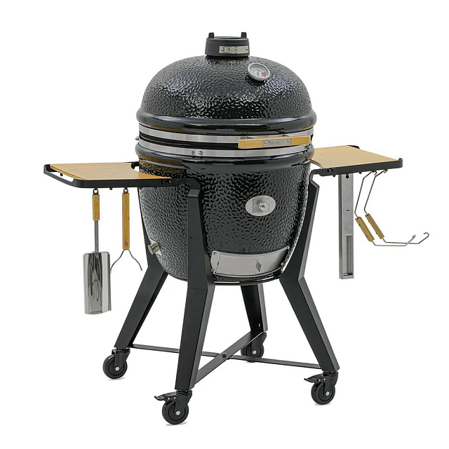 Керамический гриль Monolith LeChef TWO.66 Set, черный