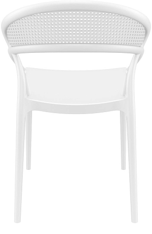 Кресло Siesta Contract Sunset Цвет: белый для дачи Кресло Siesta Contract Sunset Цвет: белый, садовая мебель