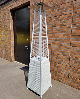 Уличный газовый обогреватель WWT 13I Rotang White mini Mini, уличное оборудование