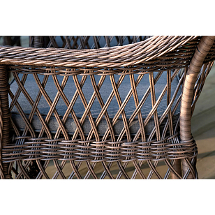 Обеденная группа 4SIS Амароне на 6 персоны, цвет коричневый, садовая мебель