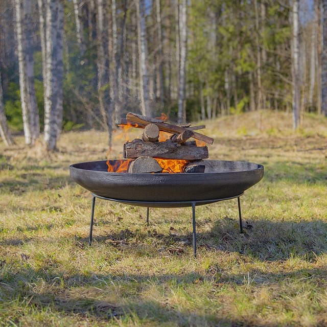 Кострище очаг для дачи Concretika Iron С80 