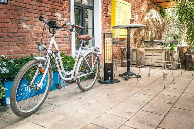 Уличный электрический обогреватель Luxeva TS black 2000 