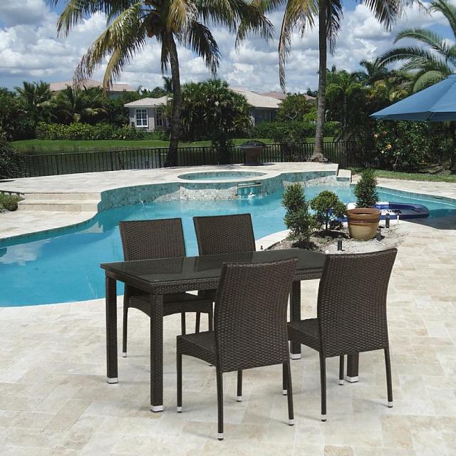 Комплект садовой мебели Lite Olbia Brown 