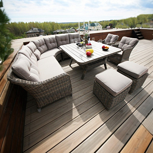 Комплект мебели из искусственного ротанга Lite Sorrento, садовая мебель