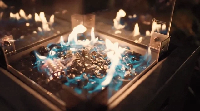 Уличный газовый стол камин Clifton Lounge Table Grey (без столешницы) 