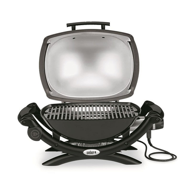 Гриль электрический Weber Q 1400, бордовый