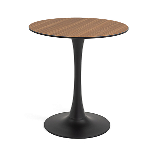 Стол 4SIS Тюльпан Ø70, цвет "дуб", садовая мебель