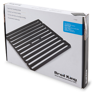 Чугунная двухсторонняя решетка Broil King для гриля Monarch / Royal для сада