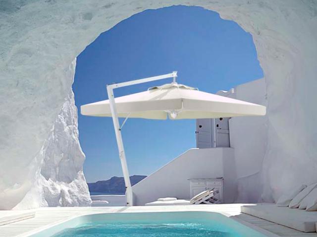 Зонт садовый прямоугольный Rimini Braccio 3040RIB 