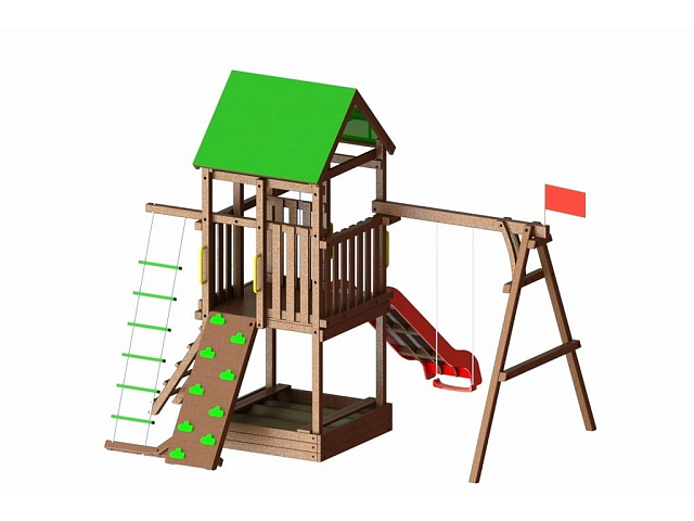 Деревянный городок Leda Домик (1-1) 