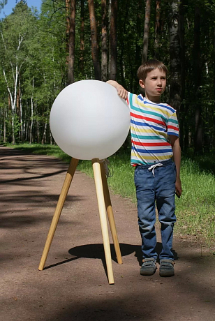 Светильник для ландшафтного дизайна Illuminated FLOU XL для сада и загородного дома Светильник для ландшафтного дизайна Illuminated FLOU XL, уличное оборудование