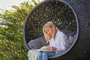 Подвесное кресло Unknown Nordic Bios Hide, садовая мебель