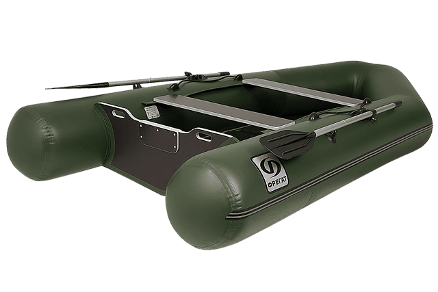 Лодка ПВХ Фрегат 320 ЕК зеленая