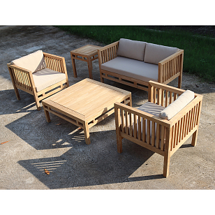 Комплект мебели из тика Lite Rivoli, садовая мебель