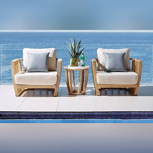 Кофейный комплект из акации Joygarden Woodland, садовая мебель