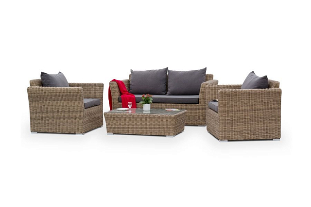 Кресло 4SIS Капучино Цвет: соломенный 