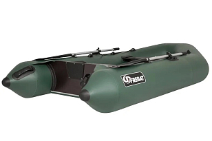 Лодка ПВХ Фрегат 280 Е Лайт зеленая для отдыха за городом Лодка ПВХ Фрегат 280 Е Лайт зеленая для хобби и пикника