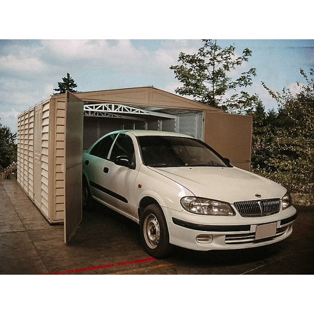 Пластиковый хозблок Duramax Vinyl Garage 