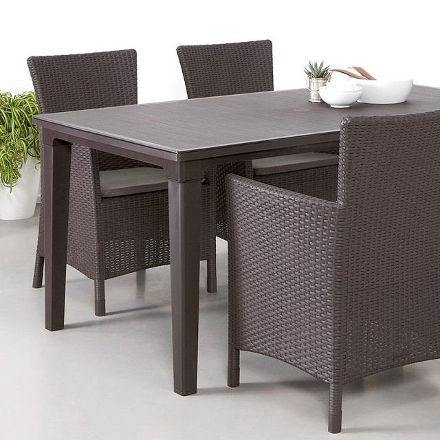 Стол Keter Futura коричневый 