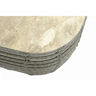 Журнальный стол 4SIS Ницца Цвет: серый для дачи Журнальный стол 4SIS Ницца Цвет: серый, садовая мебель