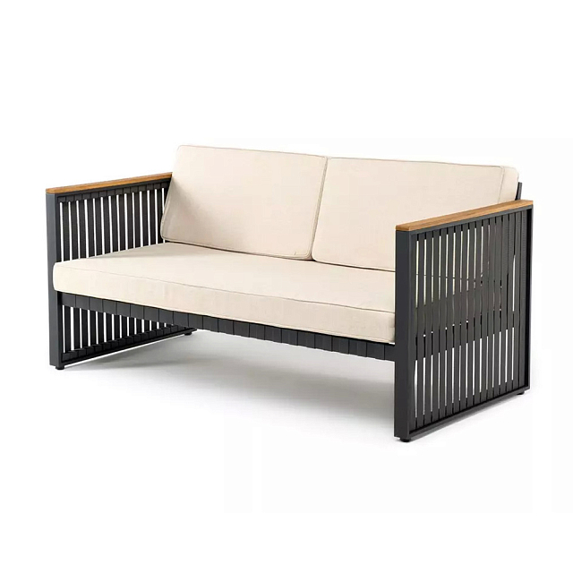 Диван из алюминия Joygarden Horizon двухместный 