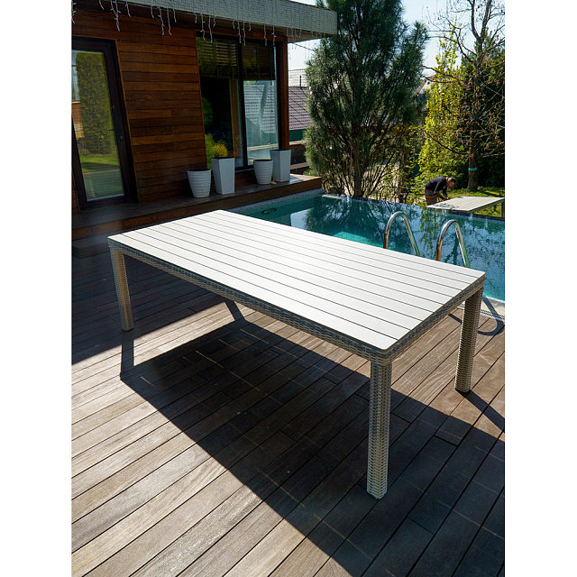 Обеденный стол Lite Venezia 180 серый 