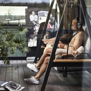 Качели Brafritid Malmo антрацит, серый 