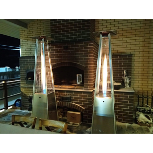 Уличный газовый обогреватель WWT 13I Stainless steel