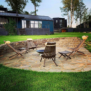 Кресло Concretika Relax (комплект), уличное оборудование