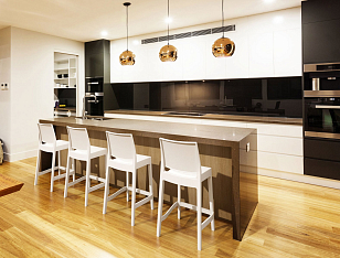 Стул полубарный Siesta Contract Maya Bar 65 Цвет: белый, садовая мебель