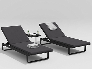 Шезлонг Gardenini Villino, садовая мебель