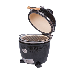 Керамический гриль Monolith Junior Black 2.0