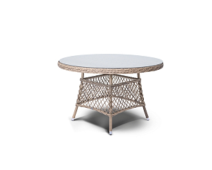 Обеденная группа 4SIS Дольче, цвет соломенный для дачи Обеденная группа 4SIS Дольче, цвет соломенный, садовая мебель