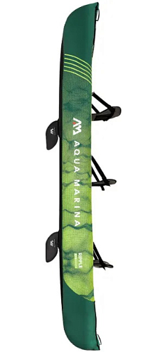 Каноэ надувное трехместное с веслами Aqua Marina Ripple-370 12'2" S22 для серфинга Каноэ надувное трехместное с веслами Aqua Marina Ripple-370 12'2" S22