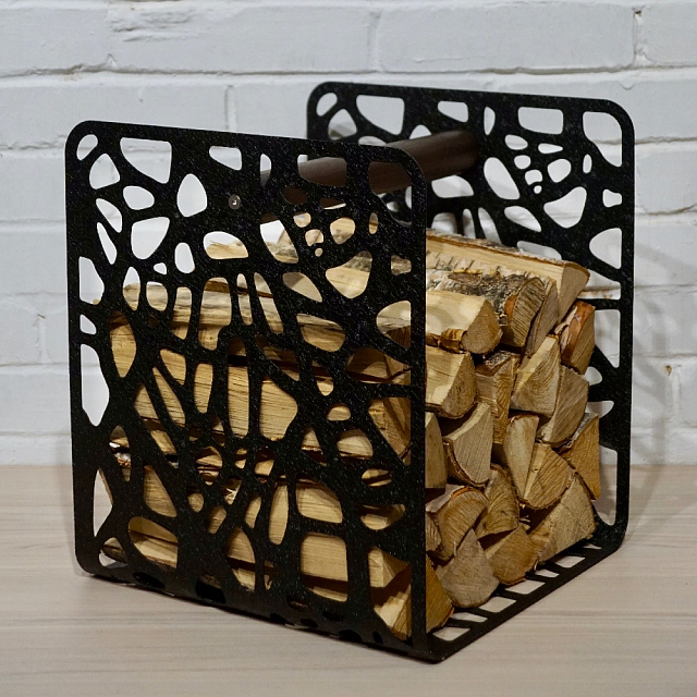 Дровник Grey stone Woodbox bubble